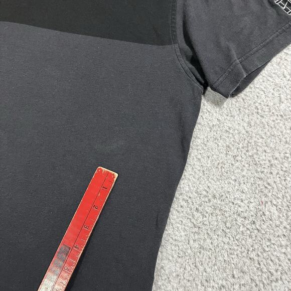 Nike Polo Shirt Mens Medium Gray Tennis Court Vintage Retro Agassi - Picture 2 of 15